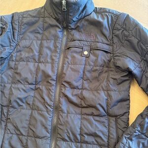 North Face Boys Black Quilted Jacket